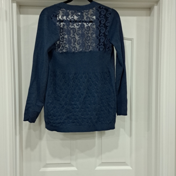 MOLLY BRACKEN Open-Front Long Cardigan - Picture 3 of 4